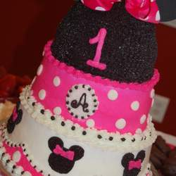 Muffins With Minnie First Birthday - Minnie Mouse