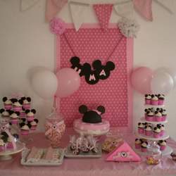 Uma's Bday - Baby Minnie Mouse