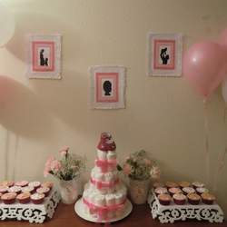 Little Princess Baby Shower - Pink and Polka Dots