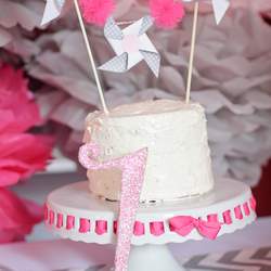 Pinwheels and PomPoms First Birthday Bash - Pinwheels and PomPoms