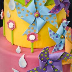 Where's My Umbrella - Pinwheels & Raindrops
