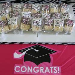 GIRLS GRADUATION!!! - Hot Pink Zebra Pool Party