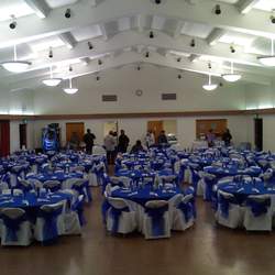 Taylor Wedding 2007 - White and Royal Blue