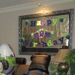 Alexander's 2nd Birthday - Buzz Lightyear, Aliens