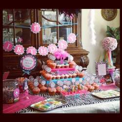 1st Birthday Party  - Zebra 1st Birthday