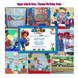 Super Mario Bros Super 7th Birthday Bash - Super Mario Brothers