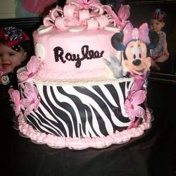Raylee's 1st Birthday Party - Minnie Mouse