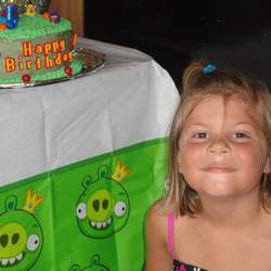 Maddie turns 5! - Angry Birds