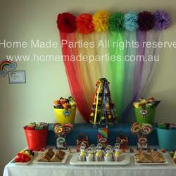 rainbow birthday party - Rainbow