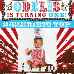 Baby O's First Birthday Circus Extravaganza - Carnival/Circus
