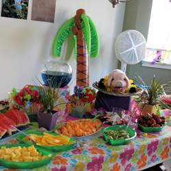 Morgan's Third Birthday - Hawaiian Luau