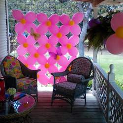 Reagans 4th Birthday - Garden Ice cream social