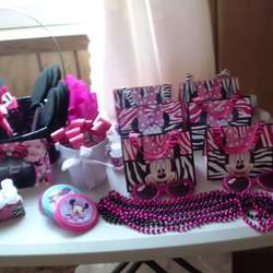 Jazie's 2nd Birthday - Minnie  Mouse Zebra