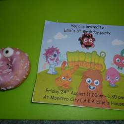 Ellies 8th Birthday - Moshi Monsters