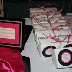 50 & Fabulous - pink & black birthday 