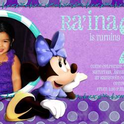 Rai's 2nd birthday  - Minnie Mouse