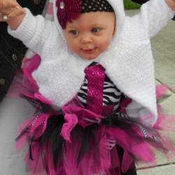 Eve's 1st Birthday - Zebra & Hot Pink 