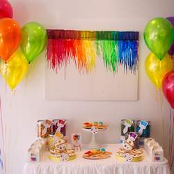 Bellezza Interiors Kids Decorating Party - Art Party