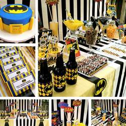 George's 6th Birthday - Super Heroes:  Batman