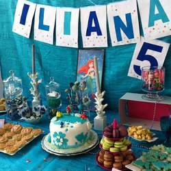  5th birthday party - Mermaids