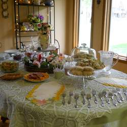 Chelsea's Shower - Tea Time and Tulips