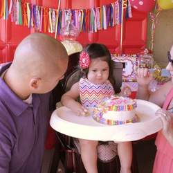 Avah's Sweet Shop, Rainbow Chevron - Rainbow Chevron/Candy