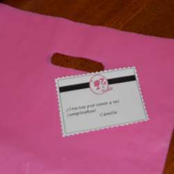 VERY PINK - only for girls - Barbie silhouette