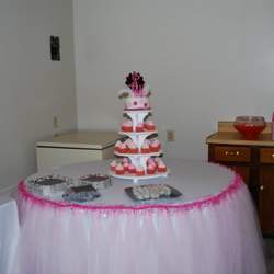 Little Ashton's Shower - Hot Pink and Black