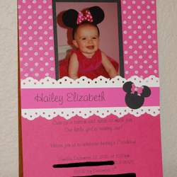 Minnie Mouse 1st Birthday - Minnie Mouse