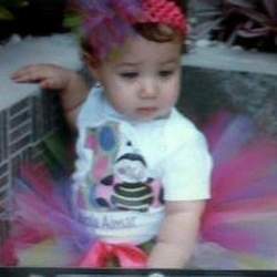 Fabiola Aimar 1rst Birthday - oh so sweet Ladybug