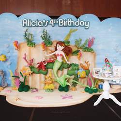 Alicia's undersea adventure - The Little Mermaid