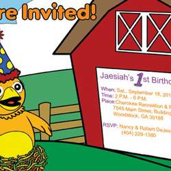 Jaesiah's 1st Birthday - Chica/Barn Bash
