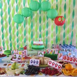 Noah's 1st Birthday - The Very Hungry Caterpillar, by Eric Carle