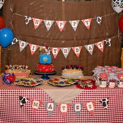 Western 5th Birthday - Western/Cowboy