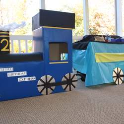 Buh-buh Birthday Train Party - Train
