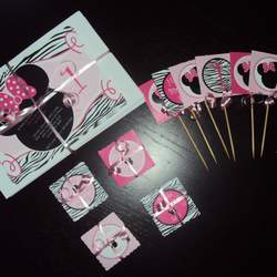 Alexis Marie 1st Birthday - Minnie Mouse Diva