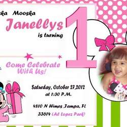 Janellys Birthday Party - Minnie Mouse