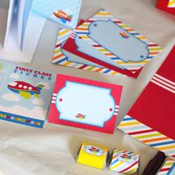 Airplane / Birthday "Airplane Printable Party Kit" | Catch My Party