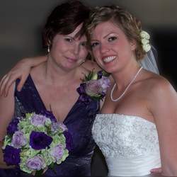 Andrew + Jessica Wed - Everything Purple