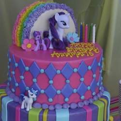 Annamarie's My Little Pony Party - My Little Pony and Rainbows