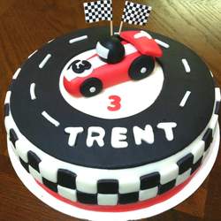 3rd Birthday Party!  - Race car