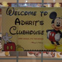 Adhrit's 1st Birthday Party - Mickey Mouse Clubhouse