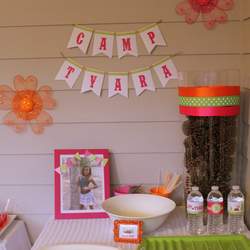 Tyara Turns Double Digits - Glam Camping