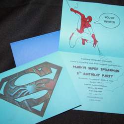 Marvin's Fifth Birthday - Super Spiderman