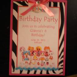 Gianna 6 Birthday - Lalaloopsy Party