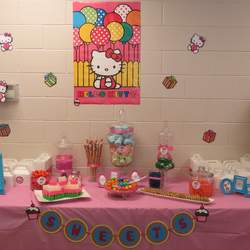 Victoria's Hello Kitty 1st Birthday Party - Hello Kitty!