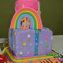 Sana's 1st birthday - Rainbow