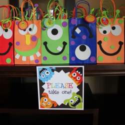 D's 1st Bday - Little Monsters