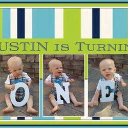 Austin's 1st Birthday - ONE