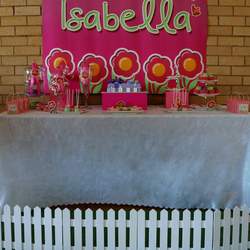 Flowers themed birthday - None